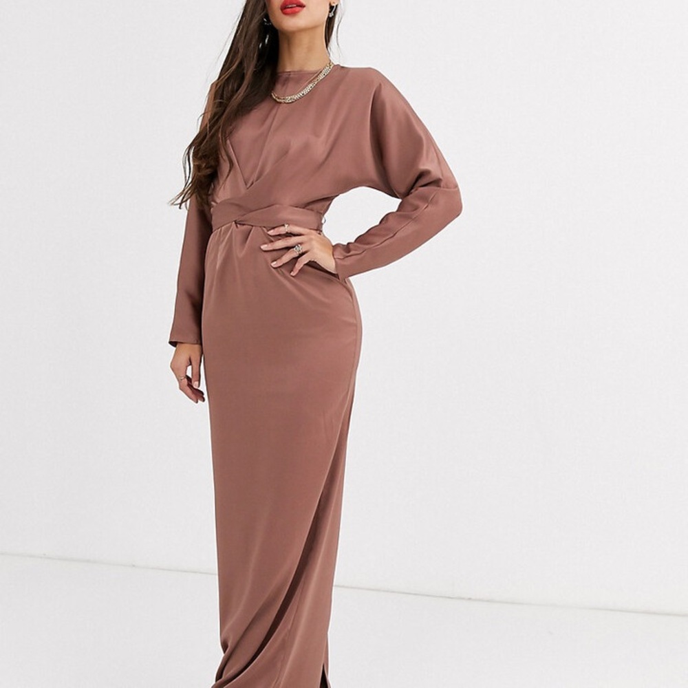 ASOS DESIGN Rust Dress